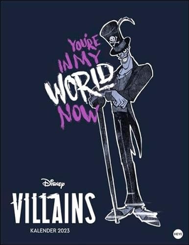 Disney Villains Posterkalender 2023 von Heye