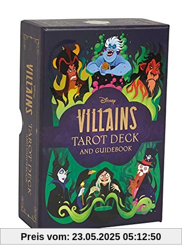 Disney Villains Tarot Deck and Guidebook | Movie Tarot Deck | Pop Culture Tarot