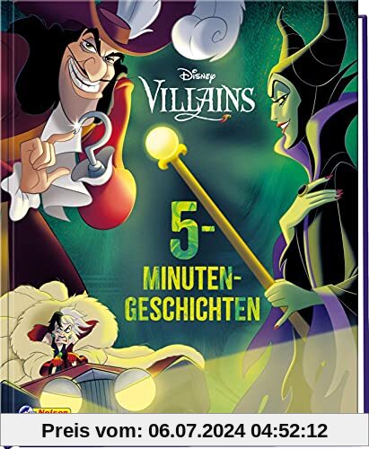 Disney Villains: 5-Minuten-Geschichten: Zum Vor- und Selbstlesen für Kinder ab 4 Jahren (Disney Klassiker)