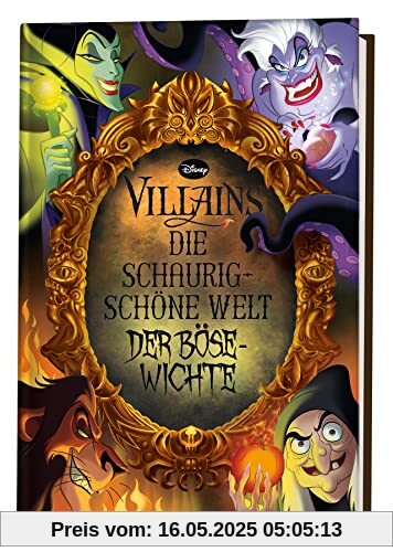 Disney Villains: Die schaurig-schöne Welt der Bösewichte: Mit 4 ausklappbaren Seiten und diversen Klappen