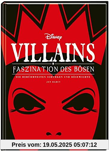 Disney Villains: Faszination des Bösen: Die berühmtesten Schurken und Bösewichte | Edle Ausstattung mit Schutzumschlag, Silberfolie und Soft Touch