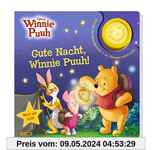 Disney Winnie Puuh: Gute Nacht, Winnie Puuh!: Pappbilderbuch mit Licht