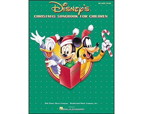 Disney's Christmas Songbook For Children (Big-Note Piano): Songbook für Gesang, Klavier (Gitarre): 17 Tunes