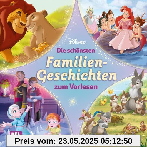 Disney: Die schönsten Familiengeschichten zum Vorlesen: Mit den beliebtesten Figuren | Disney-Magie für Kinder ab 3 Jahren (Disney Klassiker)