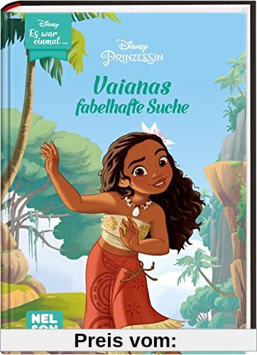 Disney: Es war einmal ...: Vaianas fabelhafte Suche (Disney Prinzessin): Zum Vorlesen und fortgeschrittenen Selberlesen | Eine spannende Geschichte wie Vaiana einen großen Sprung wagt!