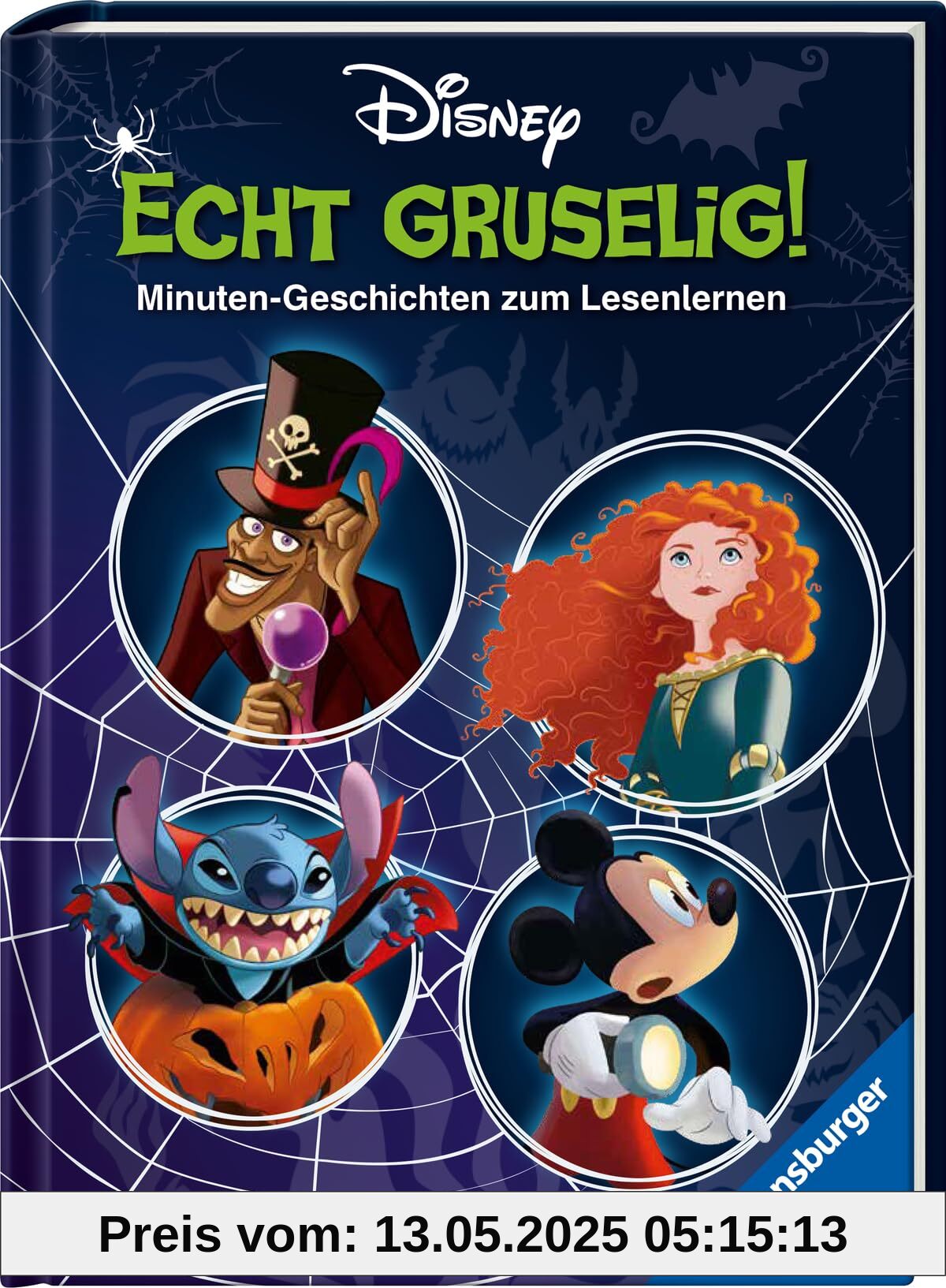 Disney: Gruselige Minuten-Geschichten zum Lesenlernen - Erstlesebuch ab 7 Jahren - 2. Klasse Disney: Gruselige Minuten-Geschichten zum Lesenlernen - Erstlesebuch ab 7 Jahren - 2. Klasse