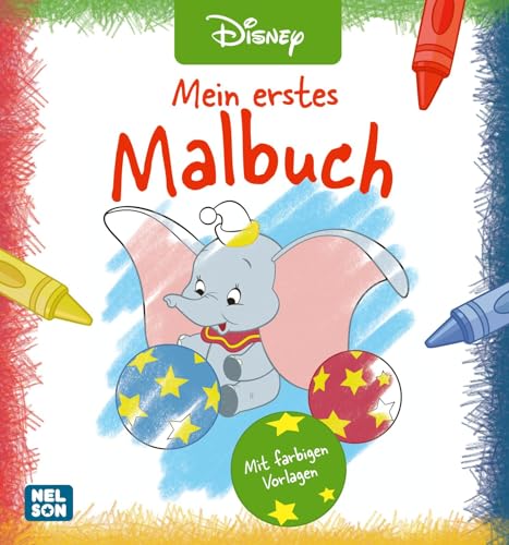 Mein erstes Disney Buch: Mein erstes Malbuch: Für Kinder ab 2 Jahren von Nelson