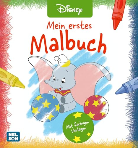 Mein erstes Disney Buch: Mein erstes Malbuch: Für Kinder ab 2 Jahren