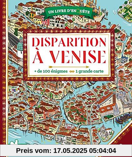 Disparition à Venise - livre avec carte (Enigmes)