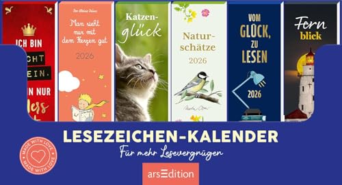 Display Lesezeichenkalender 2026: Mit 6 x 6 Ex. | Inspirierender Monatskalender im schmalen Hochformat Display Lesezeichenkalender 2026: Mit 6 x 6 Ex. | Inspirierender Monatskalender im schmalen Hochformat von arsEdition GmbH