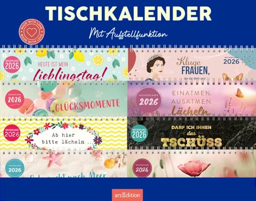 Display Tischkalender 2026: Mit 8 x 3 Ex. | Praktische Terminplaner mit Wochenkalendarium Display Tischkalender 2026: Mit 8 x 3 Ex. | Praktische Terminplaner mit Wochenkalendarium von arsEdition GmbH