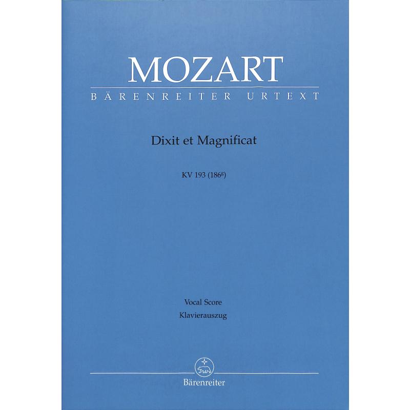 Dixit et Magnificat KV 193 Dixit et Magnificat KV 193