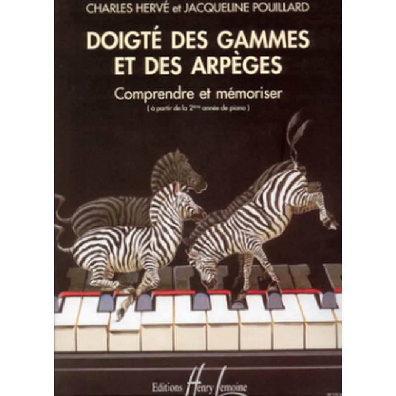 Doigte des gammes et des arpeges