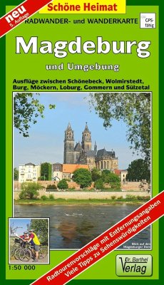 Doktor Barthel Karte Magdeburg und Umgebung von Barthel