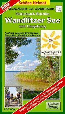 Doktor Barthel Karte Naturpark Barnim, Wandlitzer See und Umgebung von Barthel