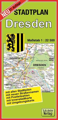 Doktor Barthel Stadtplan Dresden von Barthel