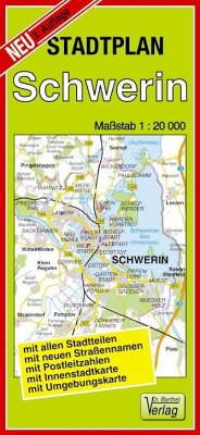 Doktor Barthel Stadtplan Schwerin von Barthel