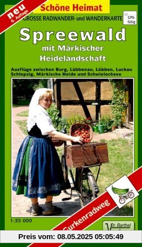Doktor Barthel Wander- und Radwanderkarten, Spreewald: Ausflüge zwischen Burg, Lübbenau, Lübben, Luckau, Schlepzig, Märkische Heide und Schwielochsee. Mit Gurkenradweg Doktor Barthel Wander- und Radwanderkarten, Spreewald: Ausflüge zwischen Burg, Lübbenau, Lübben, Luckau, Schlepzig, Märkische Heide und Schwielochsee. Mit Gurkenradweg