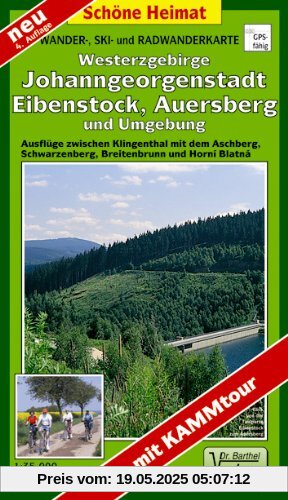 Doktor Barthel Wander- und Radwanderkarten, Zentralerzgebirge, Westteil Doktor Barthel Wander- und Radwanderkarten, Zentralerzgebirge, Westteil