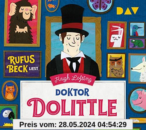 Doktor Dolittle: Lesung mit Rufus Beck (3 CDs)