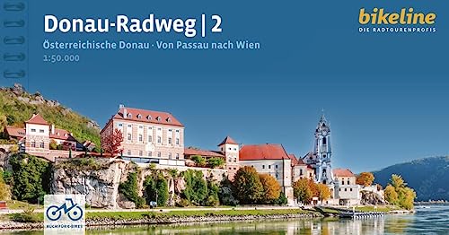 Donauradweg / Donau-Radweg 2: Teil 2: Österreichische Donau - Von Passau nach Wien, 325 km, 1:50.000, GPS-Tracks Download, LiveUpdate (Bikeline Radtourenbücher)