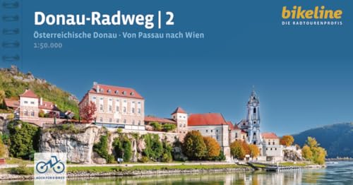 Donauradweg / Donau-Radweg 2: Teil 2: Österreichische Donau. Von Passau nach Wien, 325 km, 1:50.000, GPS-Tracks Download, LiveUpdate von Esterbauer GmbH