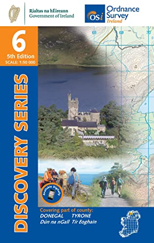 Donegal (Central) - Tyrone (Irish Discovery Series) von Ordnance Survey Ireland