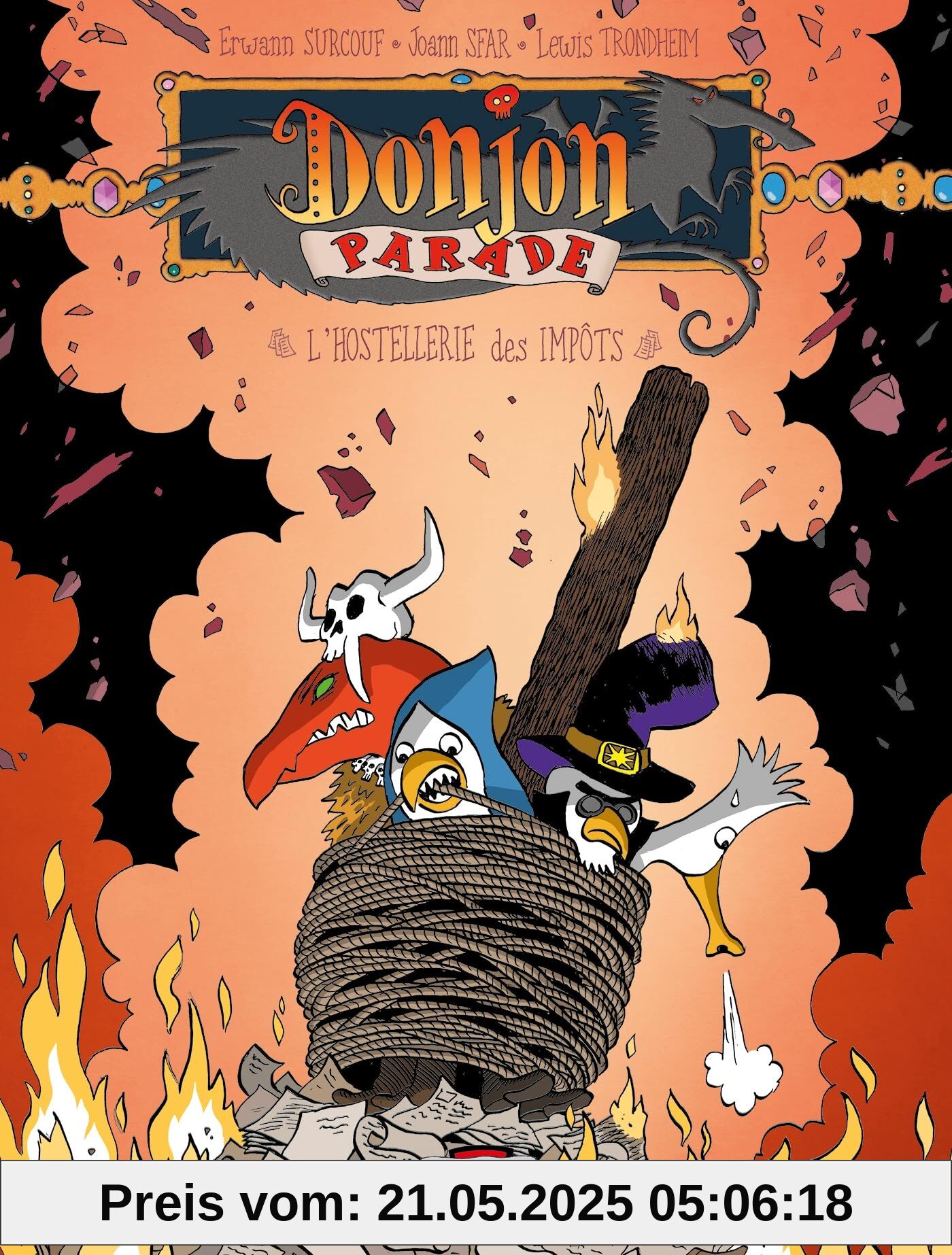 Donjon Parade T08 - L'Hostellerie des impôts