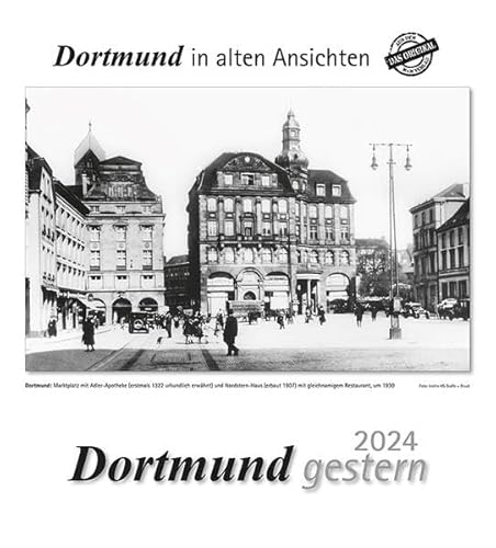 Dortmund gestern 2024: Dortmund in alten Ansichten von m + m Verlag