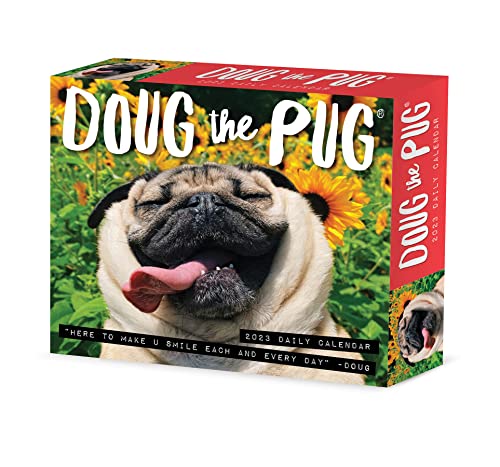 Doug the Pug 2023 Calendar-Usa