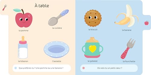 Doux bébé: Mes premiers mots (avec onglets) von Ballon Kids