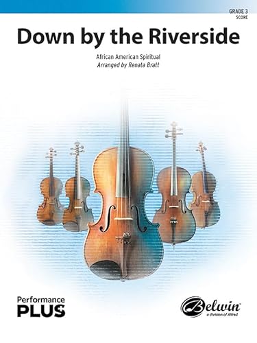 Down by the Riverside: Conductor Score (Belwin String Orchestra - Performanceplus+)