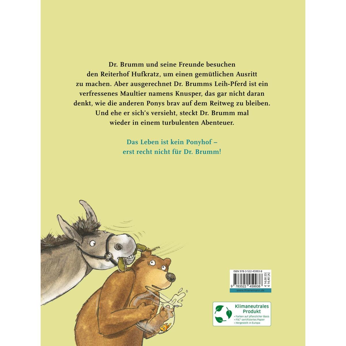 Dr. Brumm: Dr. Brumm auf dem Ponyhof von Thienemann