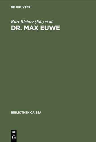 Dr. Max Euwe: Eine Auswahl seiner besten Partien mit Beiträgen führender Meister (Bibliothek Caissa)