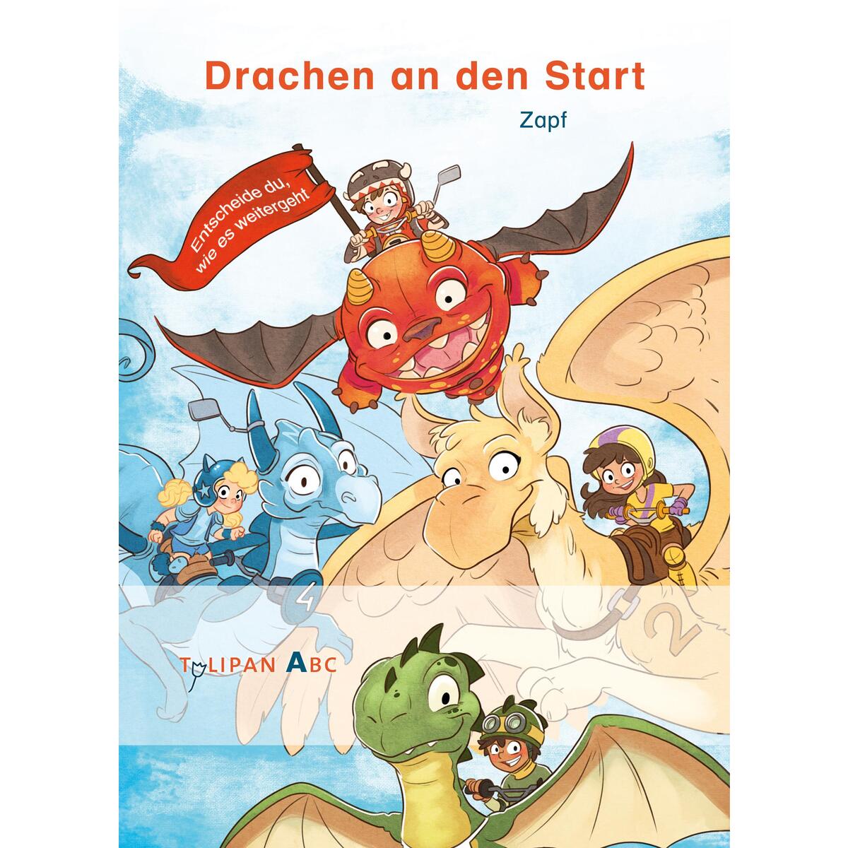 Drachen an den Start von Tulipan Verlag