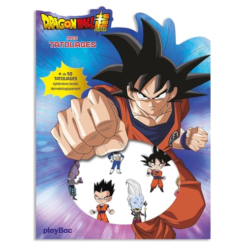 Dragon Ball Super - Mes tatouages éphémères: + de 50 tatouages von PLAY BAC