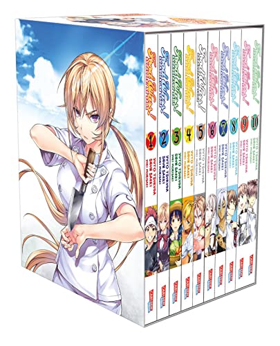 Food Wars - Shokugeki No Soma, Bände 1-10 im Sammelschuber mit Extra: Heiße Koch-Action im Internat – Mit Rezepten zum Nachkochen (Food Wars - ... der besten Kochschule der Welt!) Food Wars - Shokugeki No Soma, Bände 1-10 im Sammelschuber mit Extra: Heiße Koch-Action im Internat – Mit Rezepten zum Nachkochen (Food Wars - ... der besten Kochschule der Welt!)