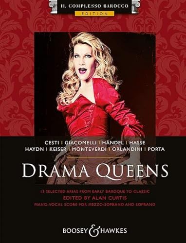 Drama Queens: 13 selected arias from early baroque to classic. Mezzo-Sopran und Klavier. Mezzosopran. (Il Complesso Barocco Edition) von Boosey & Hawkes