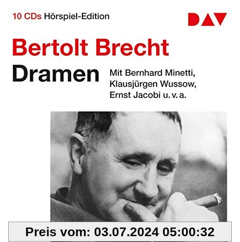 Dramen: Hörspiel-Edition mit Bernhard Minetti, Klausjürgen Wussow u.v.a. (10 CDs)