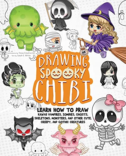 Drawing Spooky Chibi: Learn How to Draw Kawaii Vampires, Zombies, Ghosts, Skeletons, Monsters, and Other Cute, Creepy, and Gothic Creatures (How to Draw Books) von Ulysses Press