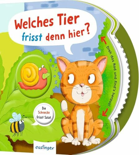 Dreh das Rad und find´s heraus!: Welches Tier frisst denn hier?: Das perfekte Geschenk für kle...