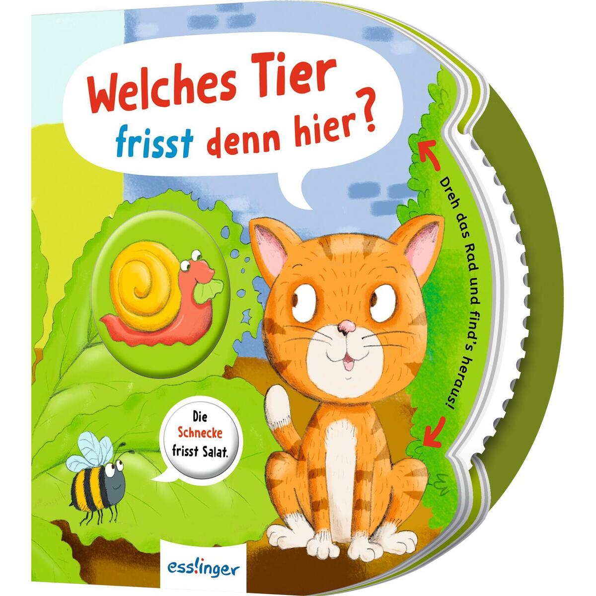 Dreh das Rad und find´s heraus!: Welches Tier frisst denn hier? Dreh das Rad und find´s heraus!: Welches Tier frisst denn hier? von Esslinger Verlag