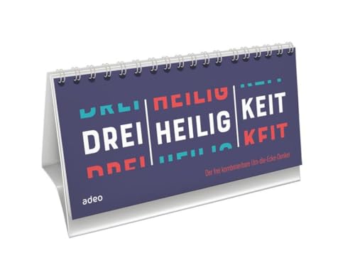 Drei-heilig-keit - Aufsteller: Der frei kombinierbare Um-die-Ecke-Denker
