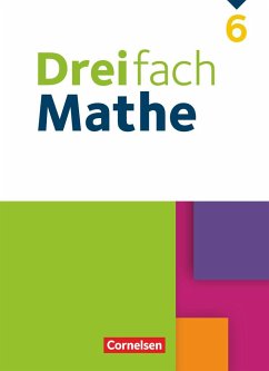 Dreifach Mathe 6. Schuljahr - Schülerbuch von Cornelsen Verlag