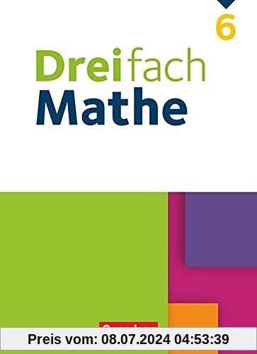 Dreifach Mathe - Ausgabe 2021 - 6. Schuljahr: Schülerbuch