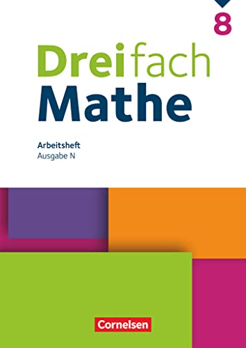 Dreifach Mathe - Ausgabe N - 8. Schuljahr: Arbeitsheft mit Lösungen
