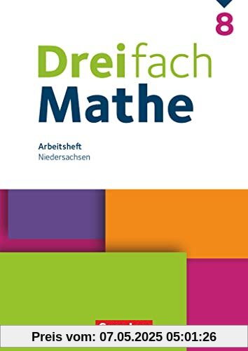 Dreifach Mathe - Ausgabe N - 8. Schuljahr: Arbeitsheft mit Lösungen
