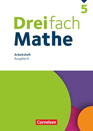 Dreifach Mathe - Ausgabe N - 5. Schuljahr: Arbeitsheft mit Lösungen von Cornelsen Verlag GmbH