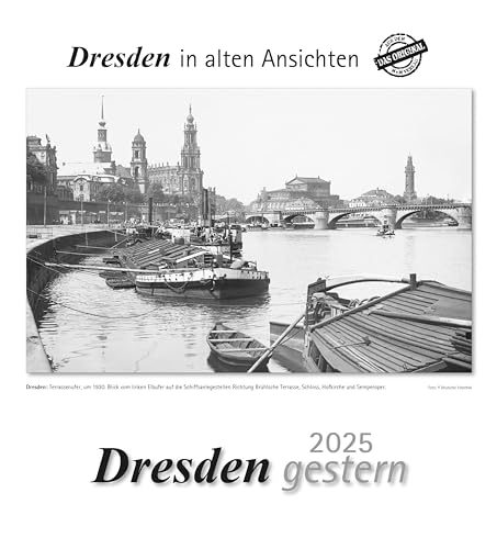 Dresden gestern 2025: Dresden in alten Ansichten von m + m Verlag