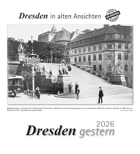Dresden gestern 2026: Dresden in alten Ansichten Dresden gestern 2026: Dresden in alten Ansichten von m + m Verlag